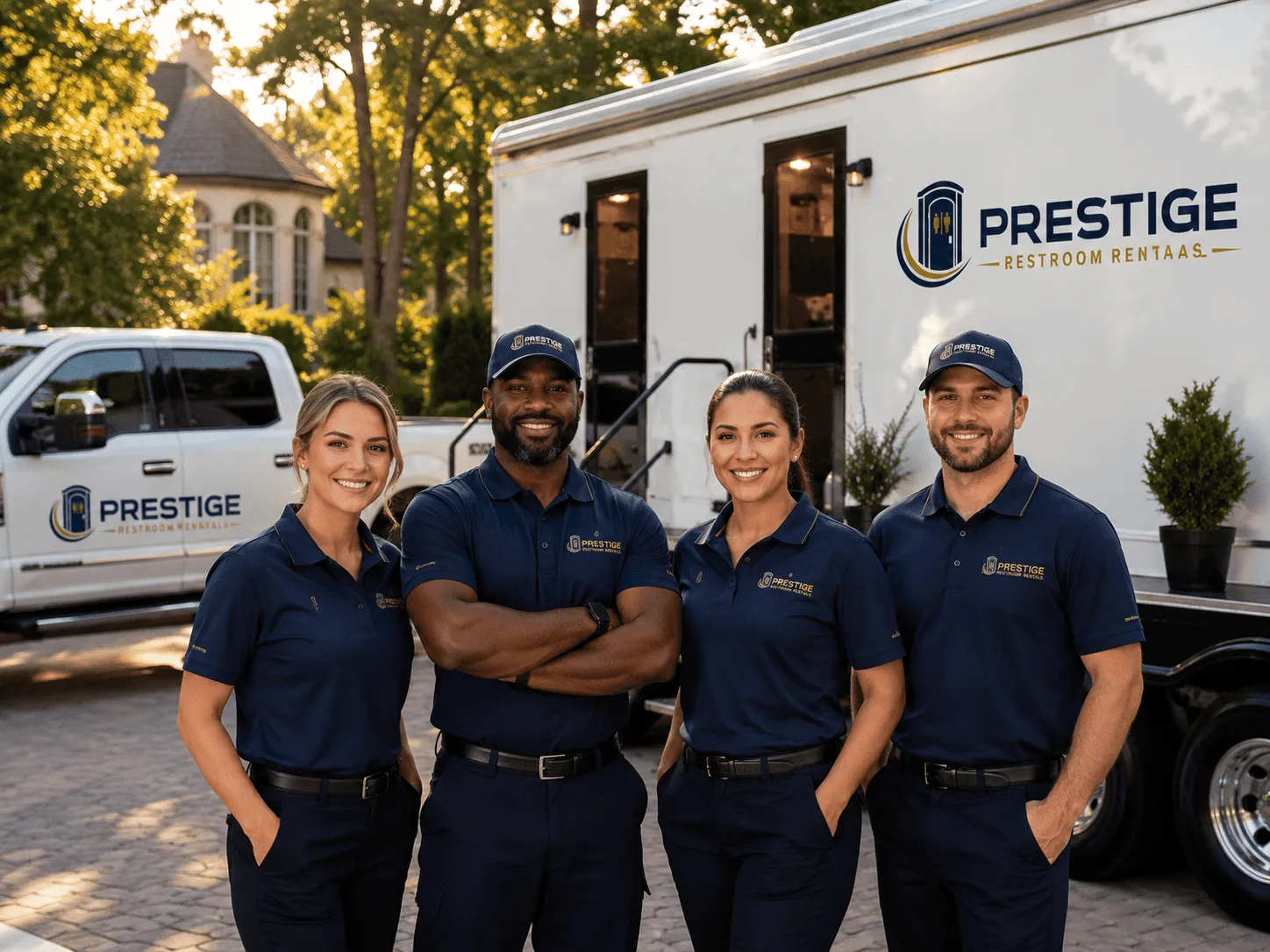 Trusted Luxury Portable Restrooms company in Idlewild, MI